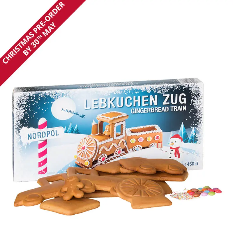 PRTZBN GINGERBREAD TRAIN KIT