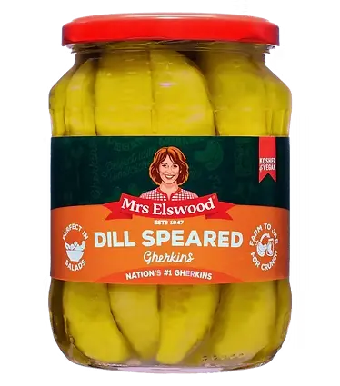 MRS ELSWOOD DILL SPEARED GHERKINS