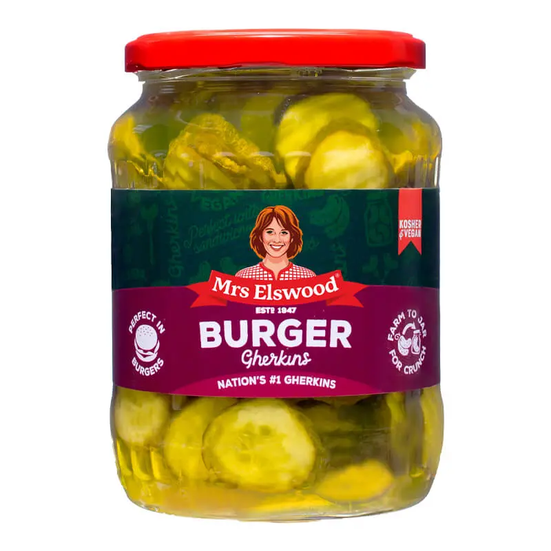 25114001-MRS ELSWOOD BURGER GHERKINS